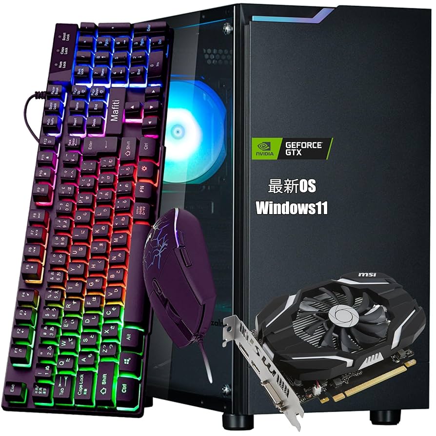 Amazon.co.jp: 【整備済み品】ゲーミングPC デスクトップ タワー